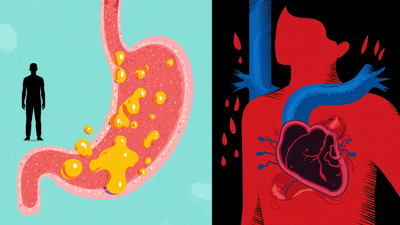 Comparing GERD Chest Pain and Cardiac Chest Pain
