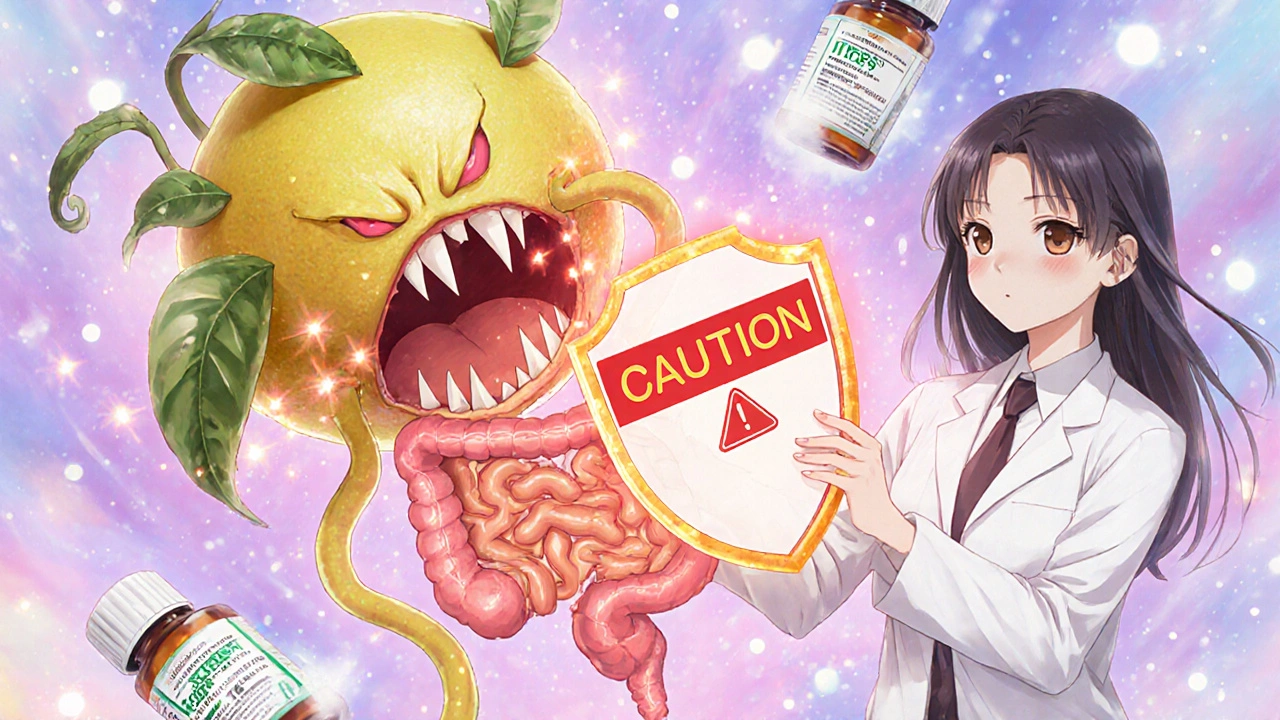 Grapefruit and Grapefruit Juice: Which Medications Are Affected and Why