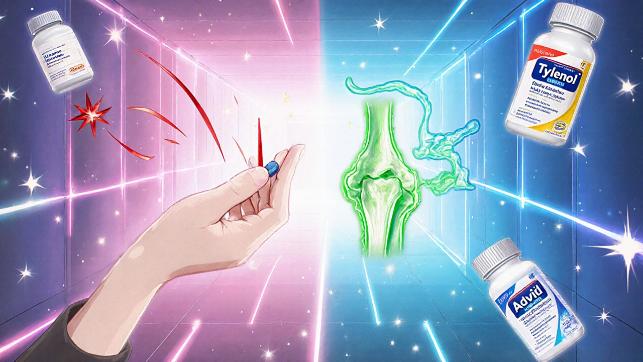 How to Compare OTC Pain Relievers: Acetaminophen vs. NSAIDs